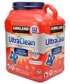 Viên nước giặt quần áo Kirkland Signature Ultra Clean 152 viên