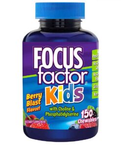 Kẹo nhai phát triển trí não cho bé Focus Factor Kids