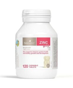 Viên nhai bổ sung Kẽm Bio Island Zinc cho bé