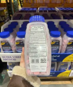 Alternative view of Viên Nhai Dạ Dày Kirkland Ultra Strength Antacid 1000mg (265 Viên) Mỹ