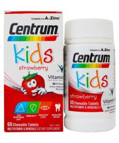 Viên nhai Multivitamin cho trẻ em Centrum Kids Strawberry