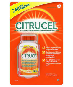 Viên uống bổ sung chất xơ Citrucel Fiber Therapy hỗ trợ táo bón