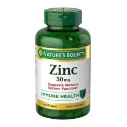 Viên uống bổ sung kẽm Nature's Bounty Zinc 50mg
