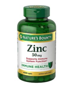 Viên uống bổ sung kẽm Nature's Bounty Zinc 50mg