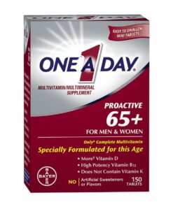 Viên uống bổ sung Multivitamin One A Day Proactive 65+ Men & Women