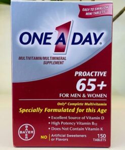 Alternative view of Viên uống bổ sung Multivitamin One A Day Proactive 65+ Men & Women