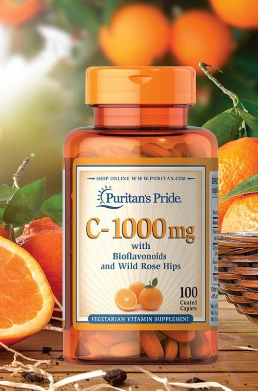 Viên uống bổ sung Vitamin C 1000mg Puritan's Pride Viên uống bổ sung Vitamin C 1000mg Puritan's Pride - Yêu Hàng Ngoại