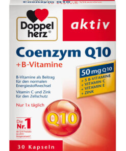 Viên uống bổ tim mạch Doppelherz Coenzym Q10 + B-Vitamine