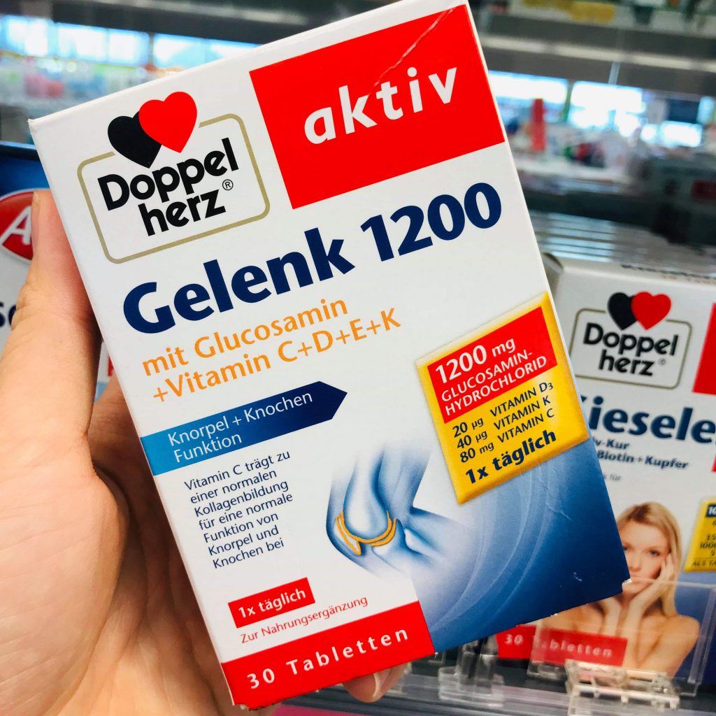Viên uống bổ xương khớp Doppelherz Gelenk 1200 Viên uống bổ xương khớp Doppelherz Gelenk 1200 - Yêu Hàng Ngoại