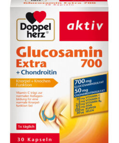Viên uống bổ xương khớp Doppelherz Glucosamin Extra 700 + Chondroitin