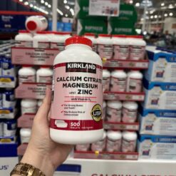 Viên uống Kirkland Signature Calcium Citrate Magnesium & Zinc + Vitamin D3