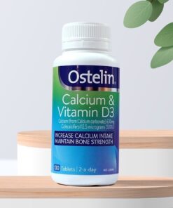 Viên uống Canxi Ostelin Calcium & Vitamin D3
