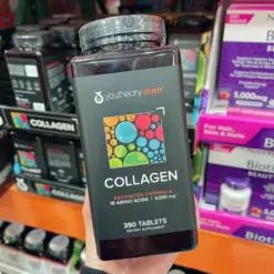 Viên Uống Collagen Cho Nam Youtheory Men Collagen 5000mg – Hộp 390 Viên (Mỹ) Viên Uống Collagen Cho Nam Youtheory Men Collagen 5000mg – Hộp 390 Viên (Mỹ) - Yêu Hàng Ngoại