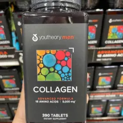 Viên Uống Collagen Cho Nam Youtheory Men Collagen 5000mg – Hộp 390 Viên (Mỹ) Viên Uống Collagen Cho Nam Youtheory Men Collagen 5000mg – Hộp 390 Viên (Mỹ) - Yêu Hàng Ngoại