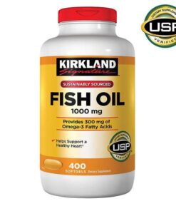 Viên uống dầu cá Kirkland Signature Fish Oil 1000mg