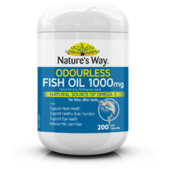 Viên uống dầu cá Nature’s Way Odourless Fish Oil 1000mg