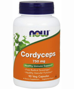 Viên uống đông trùng hạ thảo NOW Cordyceps 750mg