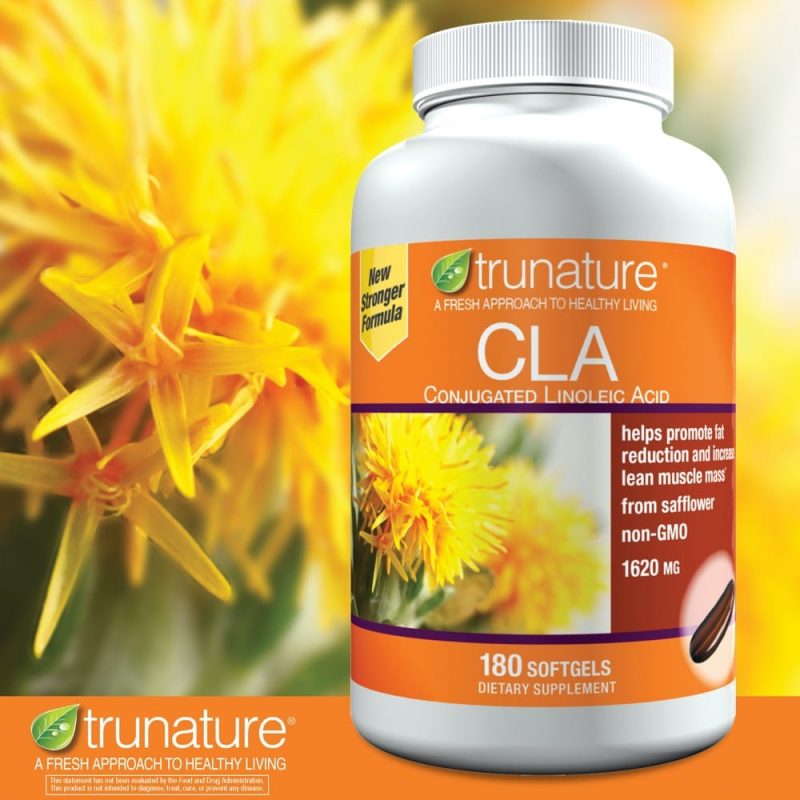 Viên uống giảm cân giảm mỡ Trunature Tonalin CLA 1620mg Viên uống giảm cân giảm mỡ Trunature Tonalin CLA 1620mg - Yêu Hàng Ngoại