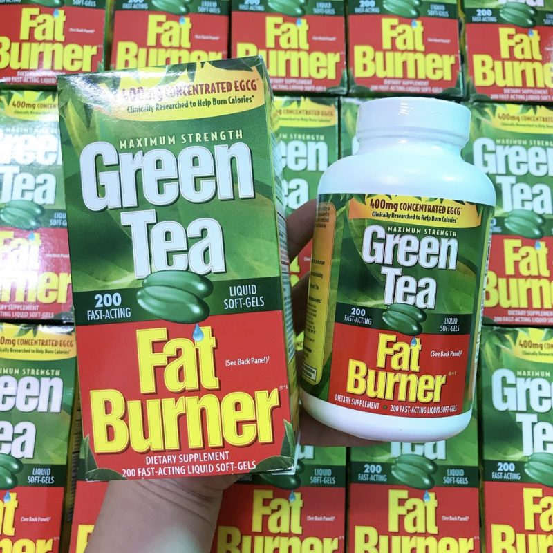 Viên uống giảm cân giảm béo trà xanh Green Tea Fat Burner Viên uống giảm cân giảm béo trà xanh Green Tea Fat Burner - Yêu Hàng Ngoại