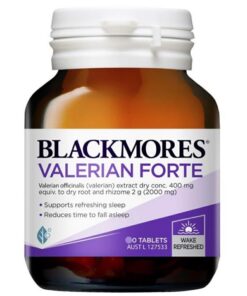 Viên uống hỗ trợ giấc ngủ Blackmores Valerian Forte