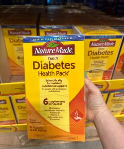 Viên uống Nature Made Diabetes Health Pack – Hỗ trợ bổ sung dinh dưỡng cho người cần theo dõi đường huyết