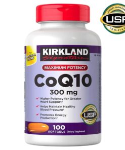 Viên uống hỗ trợ tim mạch Kirkland Signature CoQ10 300mg (Mỹ)