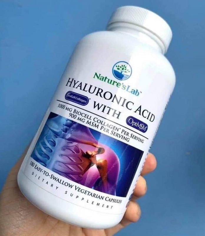 Viên uống Nature’s Lab Hyaluronic Acid BioCell Collagen + OptiMSM Viên uống Nature’s Lab Hyaluronic Acid BioCell Collagen + OptiMSM - Yêu Hàng Ngoại