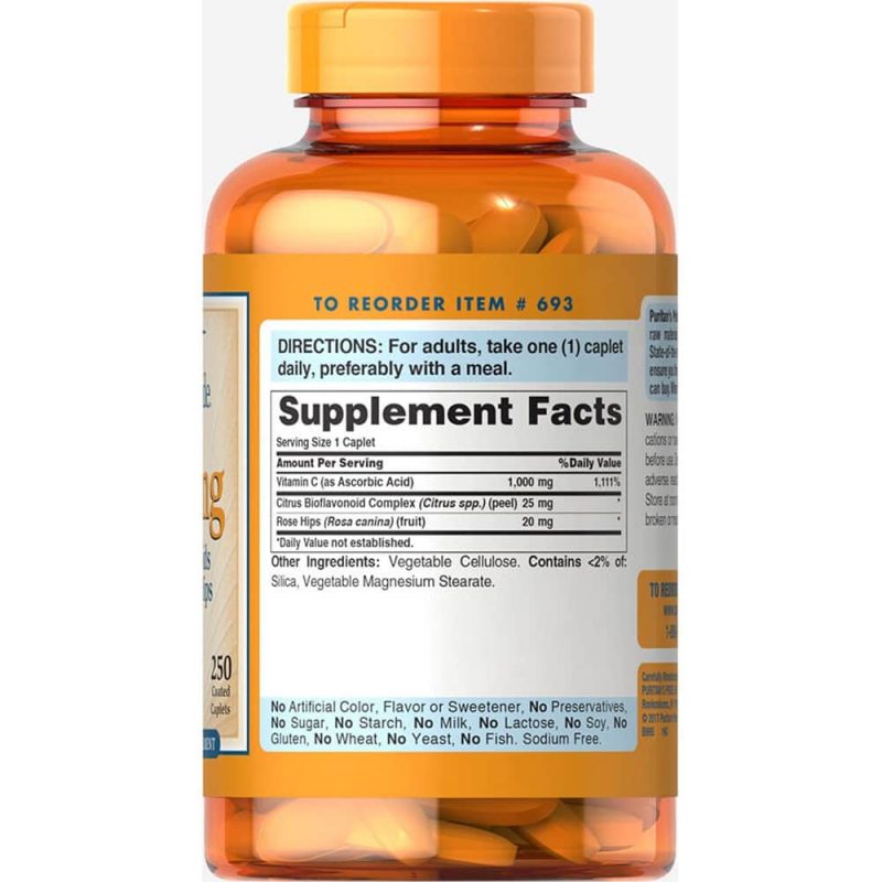 Viên uống bổ sung Vitamin C 1000mg Puritan's Pride Viên uống bổ sung Vitamin C 1000mg Puritan's Pride - Yêu Hàng Ngoại