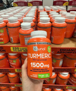 Viên Uống Tinh Chất Nghệ Kháng Viêm Qunol Turmeric 1500mg – Hộp 220 Viên (Mỹ)