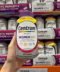 Viên Uống Tổng Hợp Centrum Silver Women 50+ (275 Viên) Mỹ