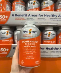 Viên Uống Tổng Hợp One A Day Women's 50+ Complete Multivitamin 300 Viên Mỹ