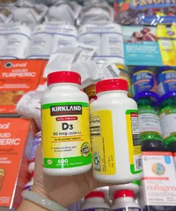 Viên uống bổ sung Vitamin D3 2000 IU Kirkland Signature