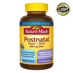 Vitamin cho mẹ sau sinh Nature Made Postnatal Multi + DHA