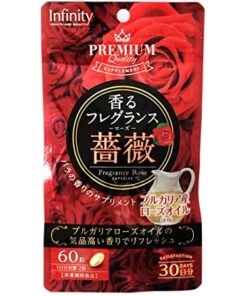 Viên hoa hồng thơm cơ thể Infinity Premium Fragrance Rose Nhật Bản
