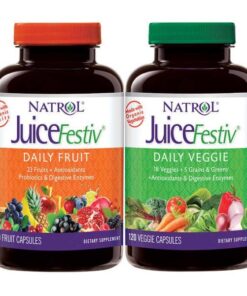 Viên uống rau củ quả Natrol JuiceFestiv Daily Fruit & Veggie