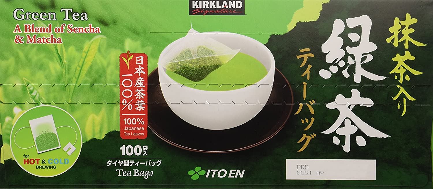 Trà xanh túi lọc Kirkland Signature Green Tea A Blend Of Sencha and Matcha Trà xanh túi lọc Kirkland Signature Green Tea A Blend Of Sencha and Matcha - Yêu Hàng Ngoại