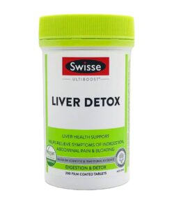 Viên uống bổ gan giải độc Swisse Ultiboost Liver Detox