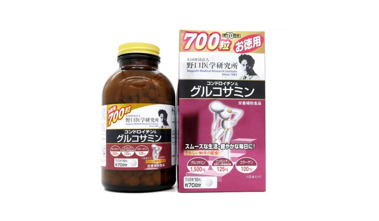 Viên uống bổ xương khớp Noguchi Chondroitin & Glucosamine Nhật Bản Viên uống bổ xương khớp Noguchi Chondroitin & Glucosamine Nhật Bản - Yêu Hàng Ngoại