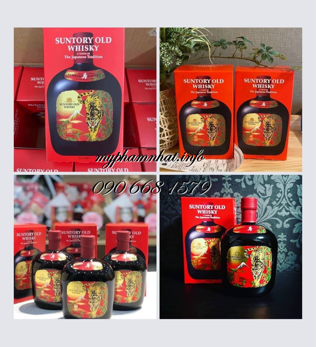 Rượu Tết con Hổ (Cọp) Whisky Suntory Old & Royal Nhật Bản 2022 Rượu Tết con Hổ (Cọp) Whisky Suntory Old & Royal Nhật Bản 2022 - Yêu Hàng Ngoại