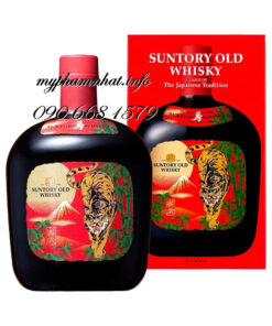 Rượu Tết con Hổ (Cọp) Whisky Suntory Old & Royal Nhật Bản 2022