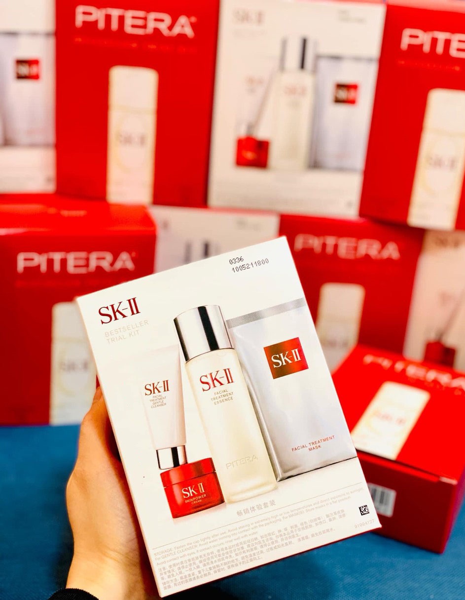 Set Combo SK-II Mini Facial Treatment Bestseller Trial Kit 4 Món Set Combo SK-II Mini Facial Treatment Bestseller Trial Kit 4 Món - Yêu Hàng Ngoại