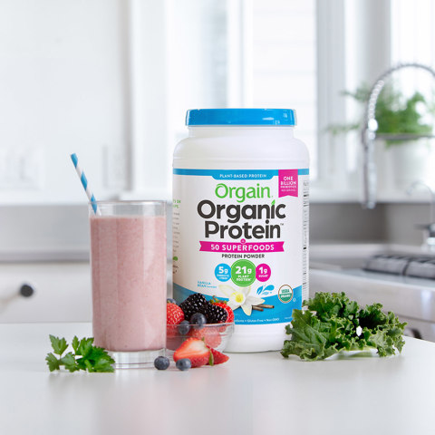 Bột Protein hữu cơ Orgain Organic Protein 50 Superfoods Bột Protein hữu cơ Orgain Organic Protein 50 Superfoods - Yêu Hàng Ngoại