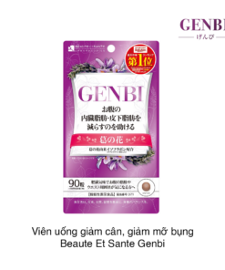 Viên uống giảm mỡ bụng, vòng eo Genbi Nhật Bản