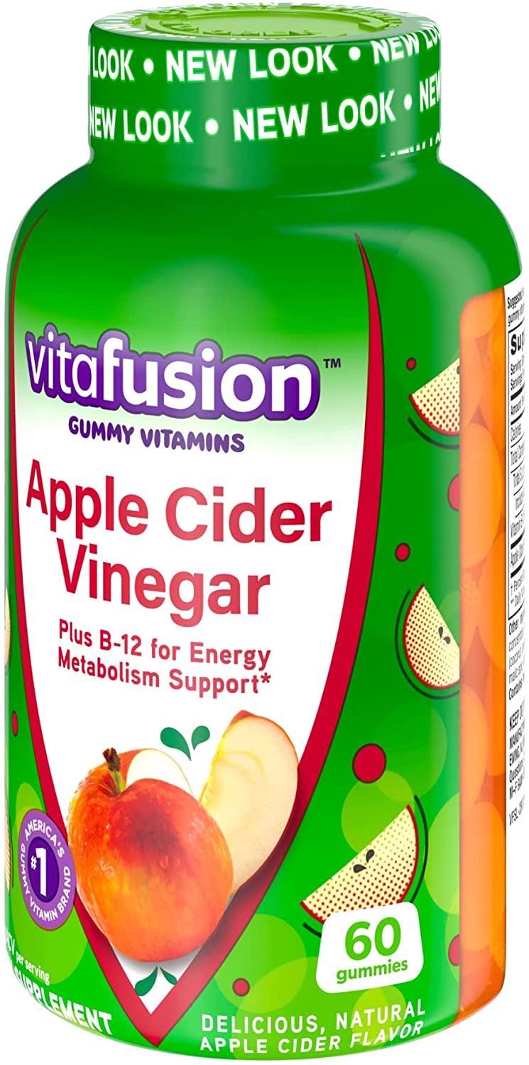 Kẹo dẻo giấm táo giảm cân Vitafusion Apple Cider Vinegar Gummies Kẹo dẻo giấm táo giảm cân Vitafusion Apple Cider Vinegar Gummies - Yêu Hàng Ngoại