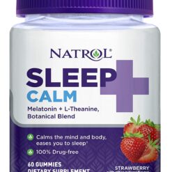 Kẹo dẻo giúp ngủ ngon, làm dịu cơ thể Natrol Sleep Calm