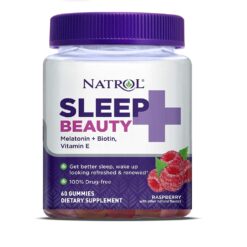 Kẹo Ngủ Ngon Natrol Sleep Beauty Melatonin + Biotin + Vitamin E