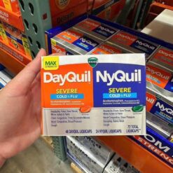 Viên uống Vicks DayQuil NyQuil Severe 24 LiquiCaps