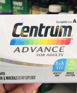 Viên uống bổ sung Multivitamin Centrum Advance For Adults