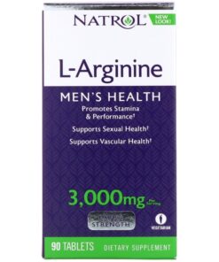 Viên uống tăng cường sinh lý Natrol L-Arginine 3000mg