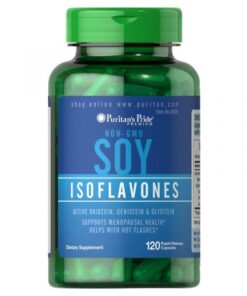 Tinh chất mầm đậu nành Soy Isoflavones 750mg Puritan's Pride estrogen Non-GMO